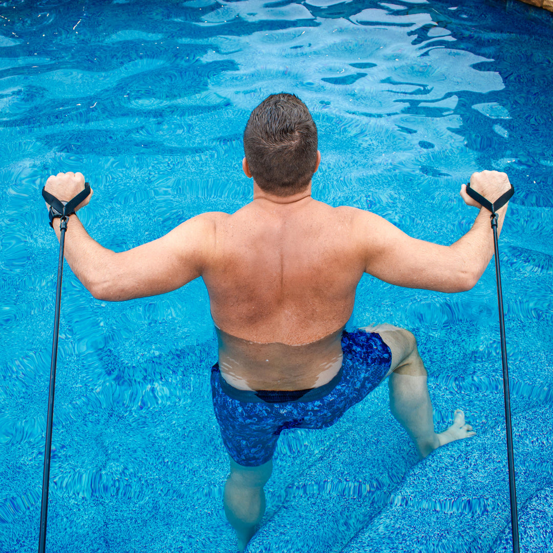 Arm Workout Handles – For Swim Spa & Pool Resistance Training